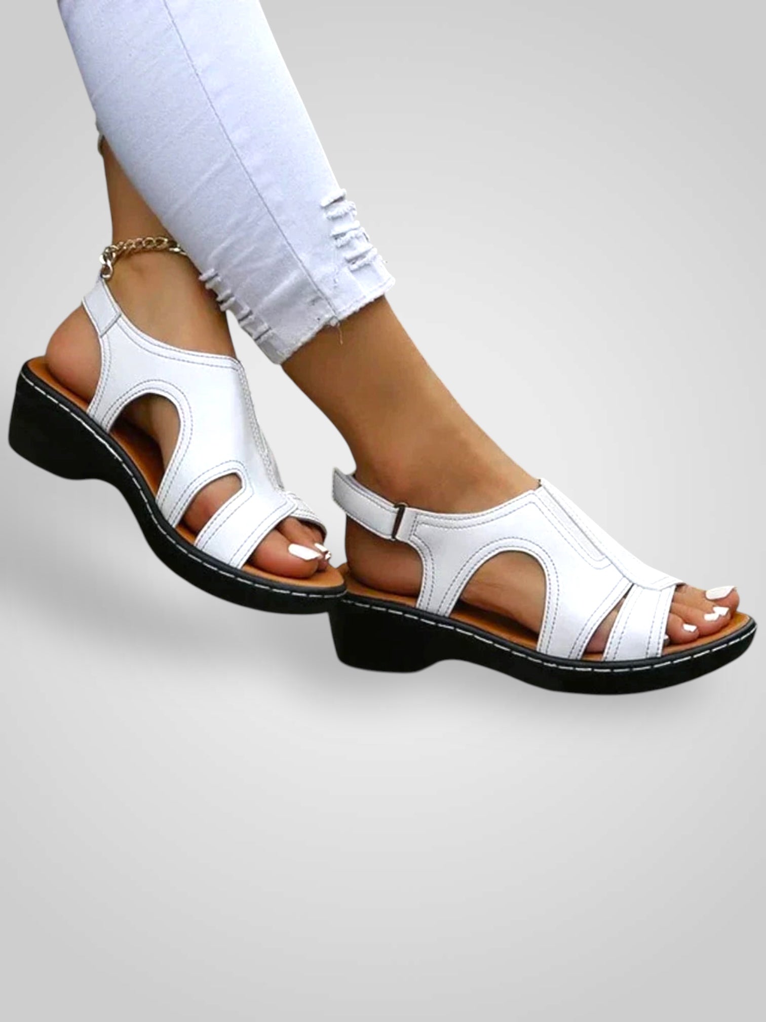 Azura – Orthopädische Plateausandalen für Damen – Ansicht 9