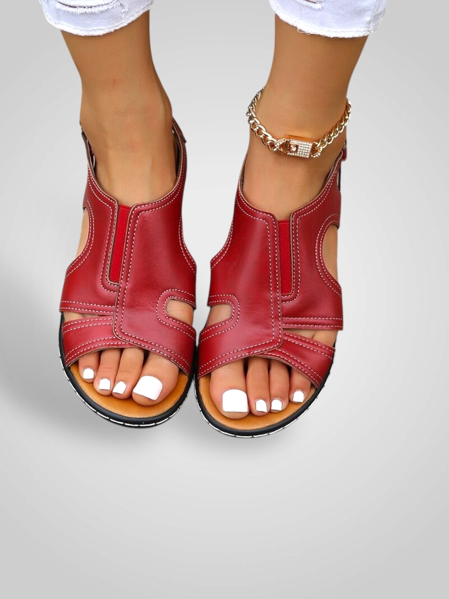 Azura – Orthopädische Plateausandalen für Damen – Ansicht 6