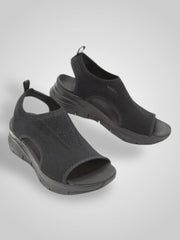 Sherpa – Bequeme Sandalen für Damen mit Memory-Foam-Fußbett – Ansicht 4
