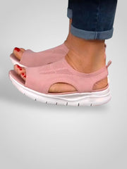 Sherpa – Bequeme Sandalen für Damen mit Memory-Foam-Fußbett – Ansicht 3