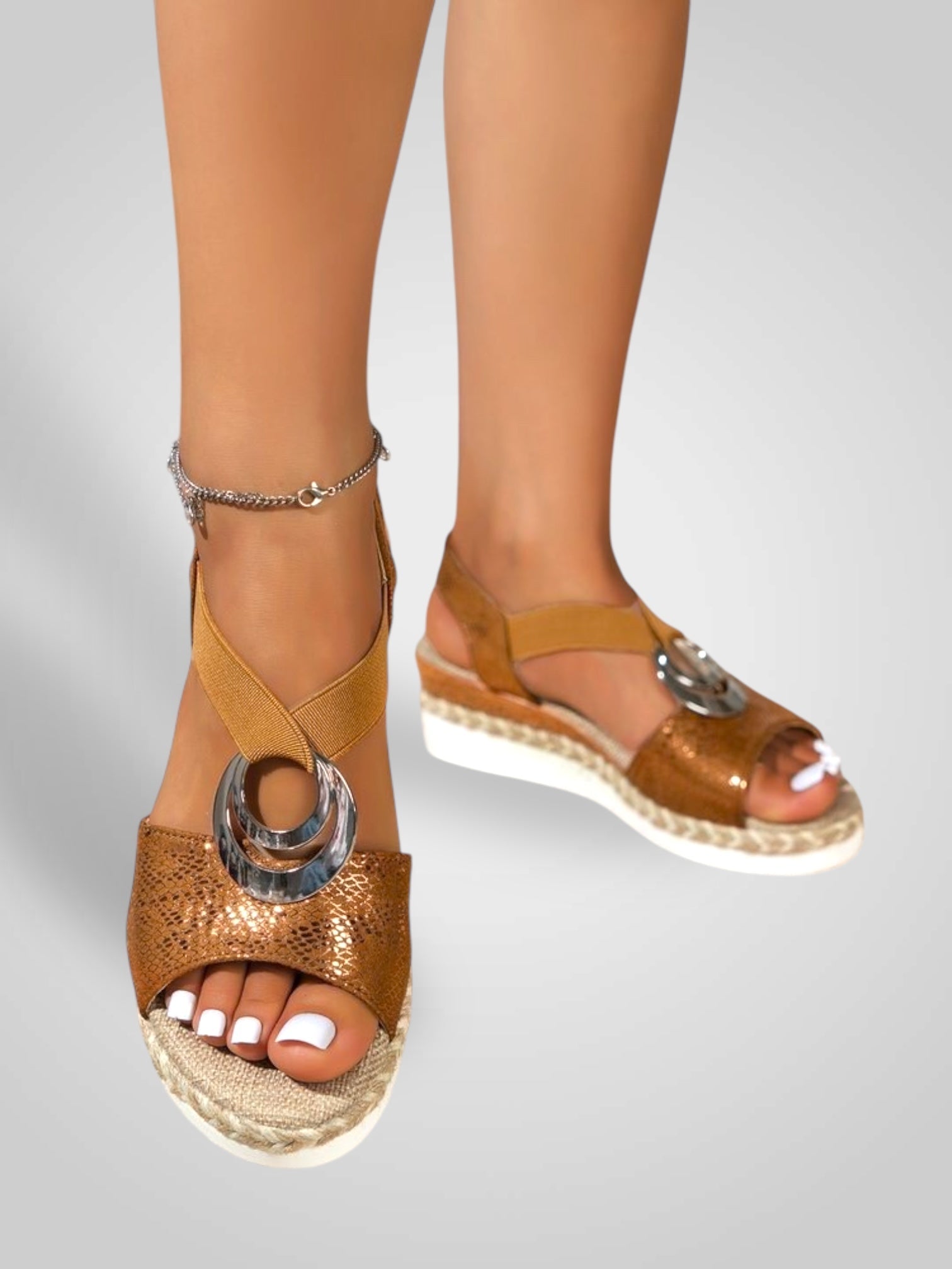 Lavia – Orthopädische Plateausandalen für Damen – Ansicht 5