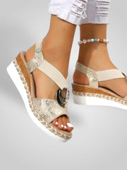 Lavia – Orthopädische Plateausandalen für Damen – Ansicht 3