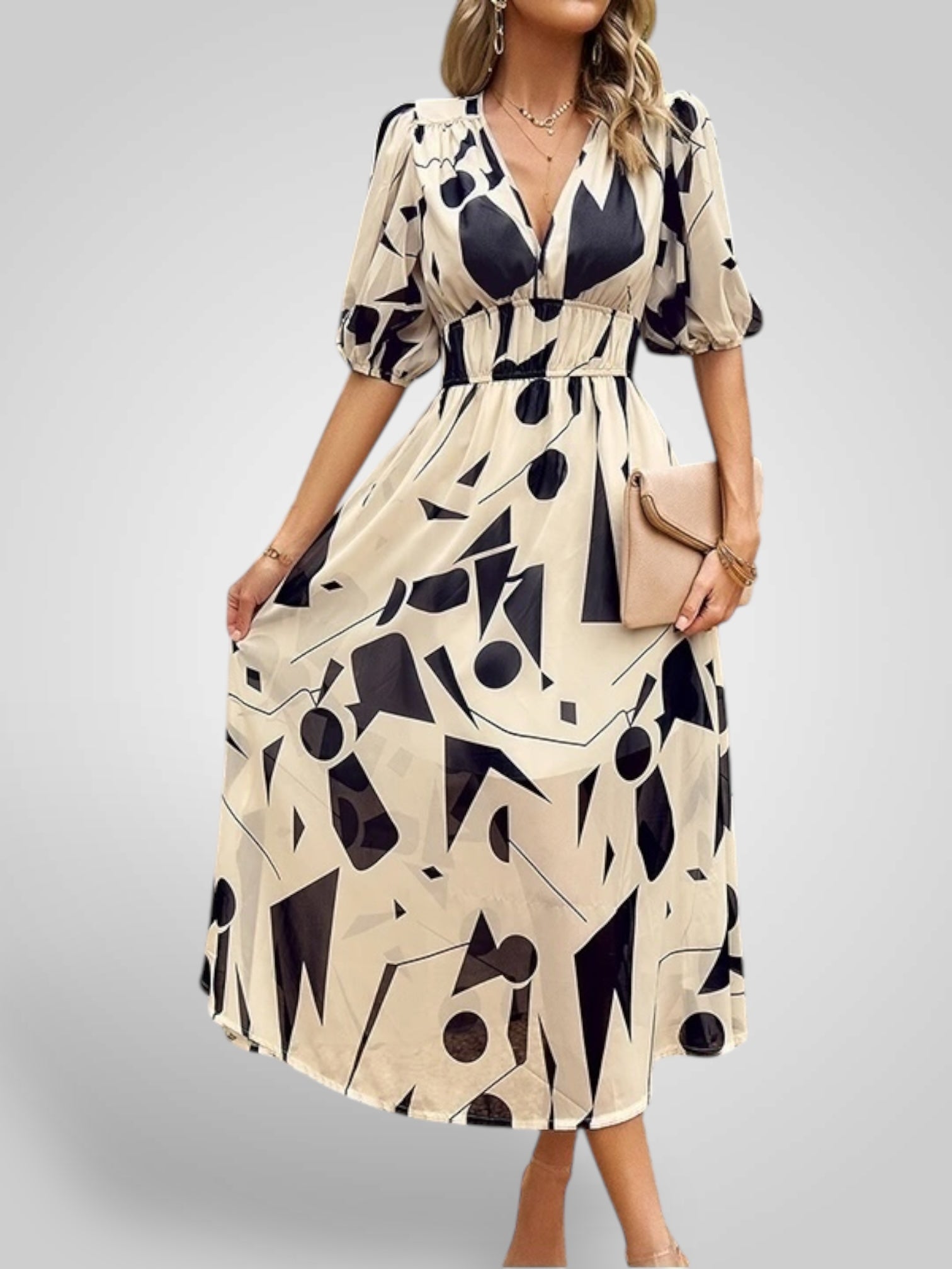 Nami – Florales Damenkleid – Ansicht 3