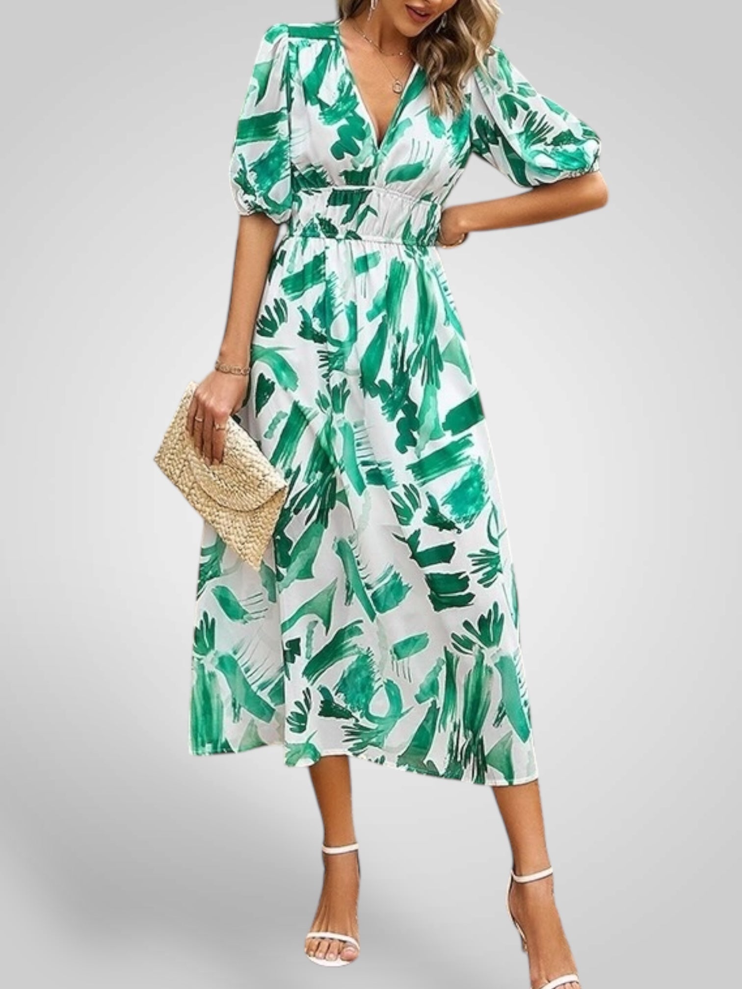 Nami – Florales Damenkleid – Ansicht 9