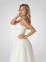 Alexa – Midikleid für Damen mit dünnen Trägern – Ansicht 9