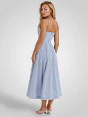 Alexa – Midikleid für Damen mit dünnen Trägern – Ansicht 12