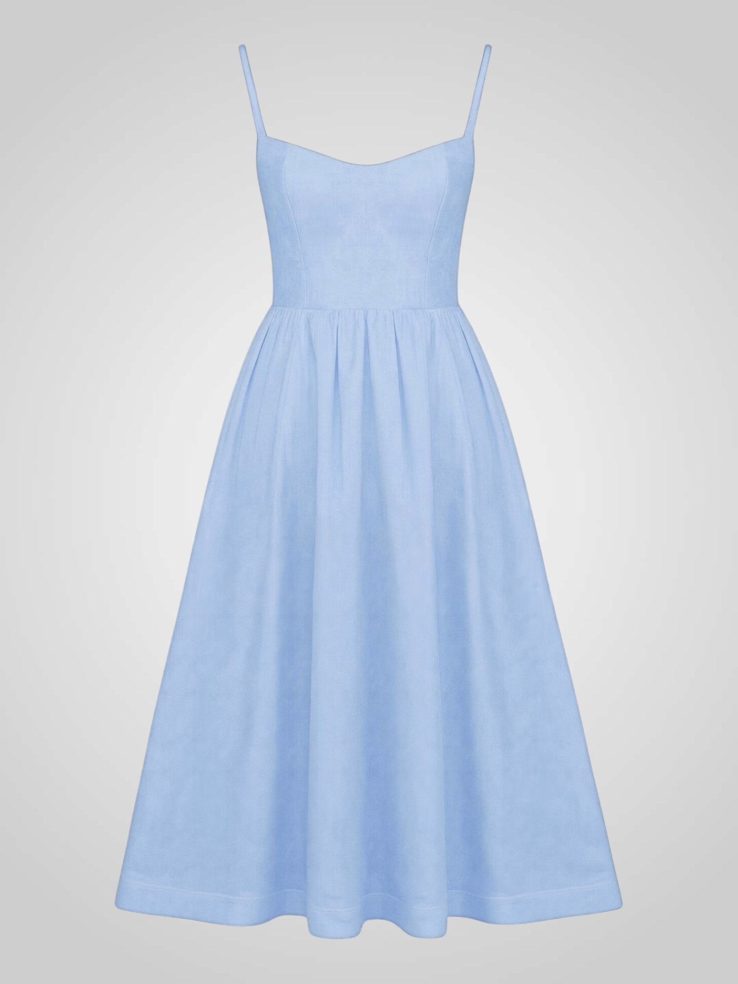 Alexa – Midikleid für Damen mit dünnen Trägern – Ansicht 11