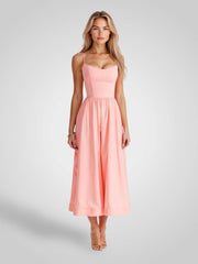 Alexa – Midikleid für Damen mit dünnen Trägern – Ansicht 14