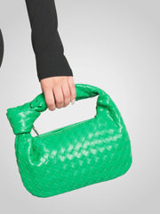 Aura – Weinrote Mini-Tasche für Damen aus Öko-Leder – Ansicht 6
