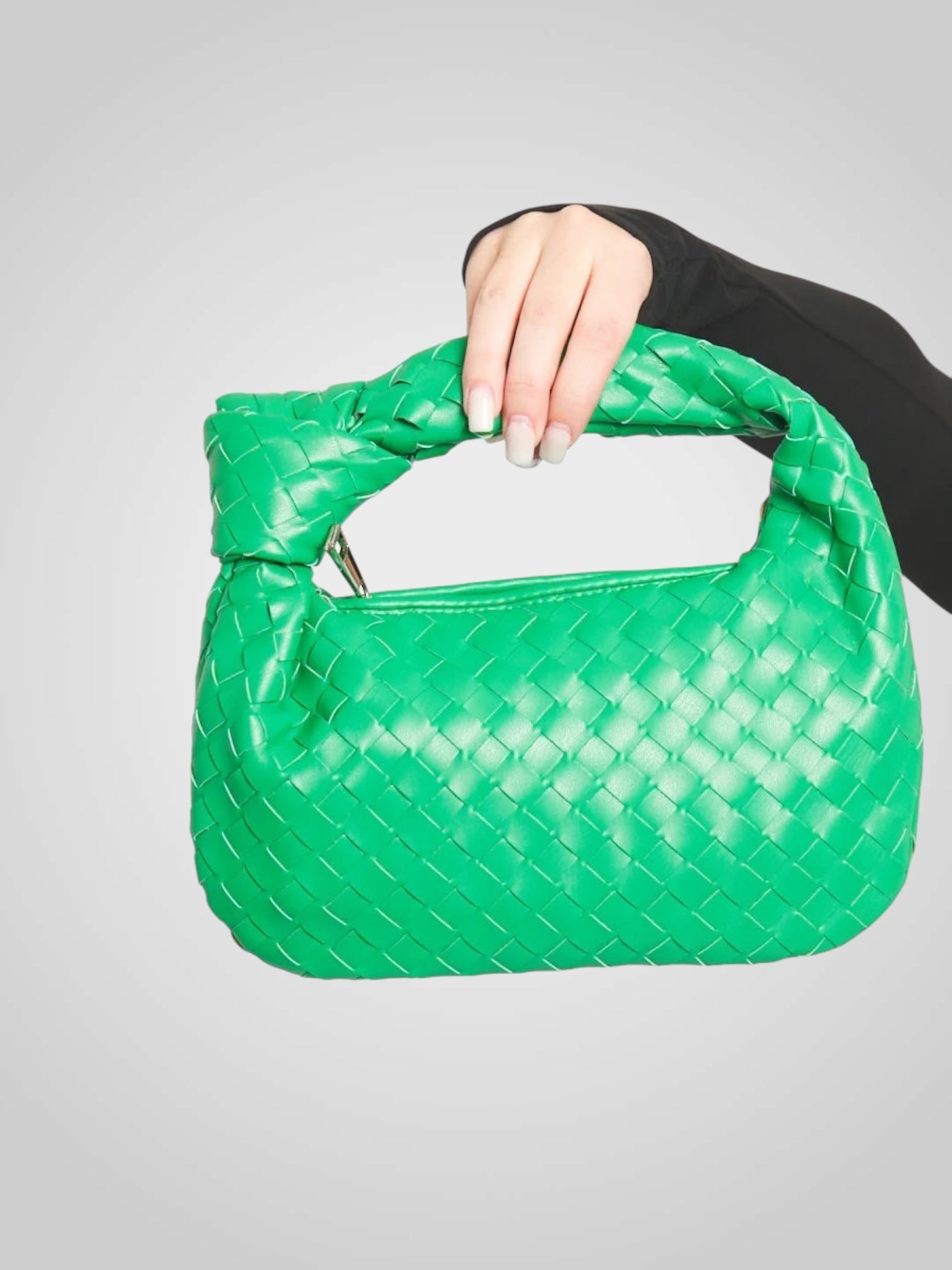 Aura – Weinrote Mini-Tasche für Damen aus Öko-Leder – Ansicht 7