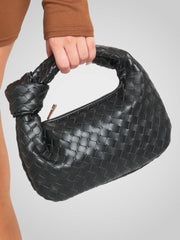 Aura – Weinrote Mini-Tasche für Damen aus Öko-Leder – Ansicht 4