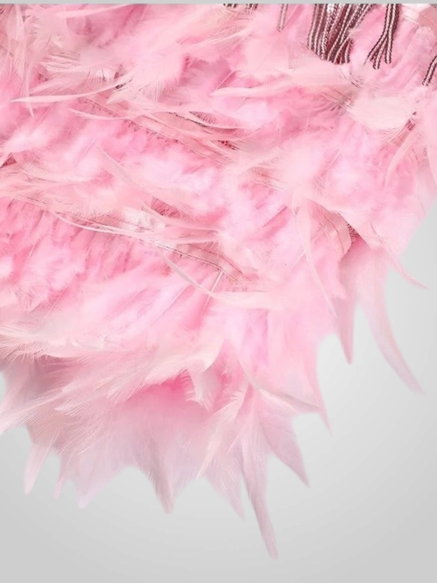 Matilda – Federbesetztes Minikleid für Damen für den Abend – Ansicht 9