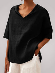 Mia – Lässige locker geschnittene Bluse für Damen – Ansicht 7