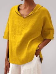 Mia – Lässige locker geschnittene Bluse für Damen – Ansicht 2