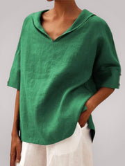 Mia – Lässige locker geschnittene Bluse für Damen