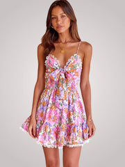 Rosie – Kurzes florales Damenkleid