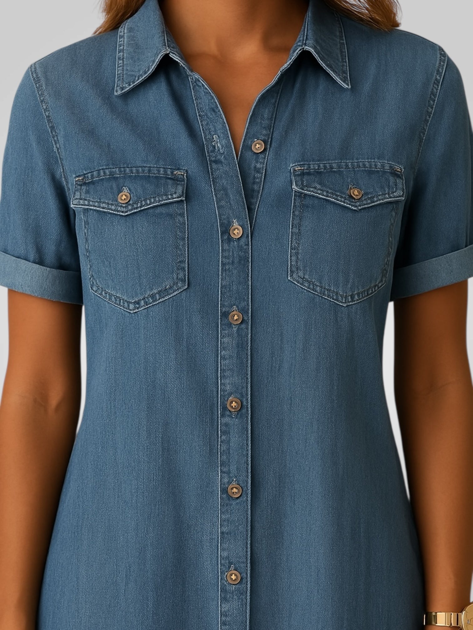 Claire – Jeanskleid für Damen in EasyFit-Passform – Ansicht 6