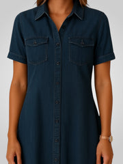 Claire – Jeanskleid für Damen in EasyFit-Passform – Ansicht 4