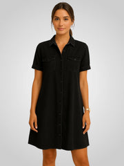 Claire – Jeanskleid für Damen in EasyFit-Passform – Ansicht 2