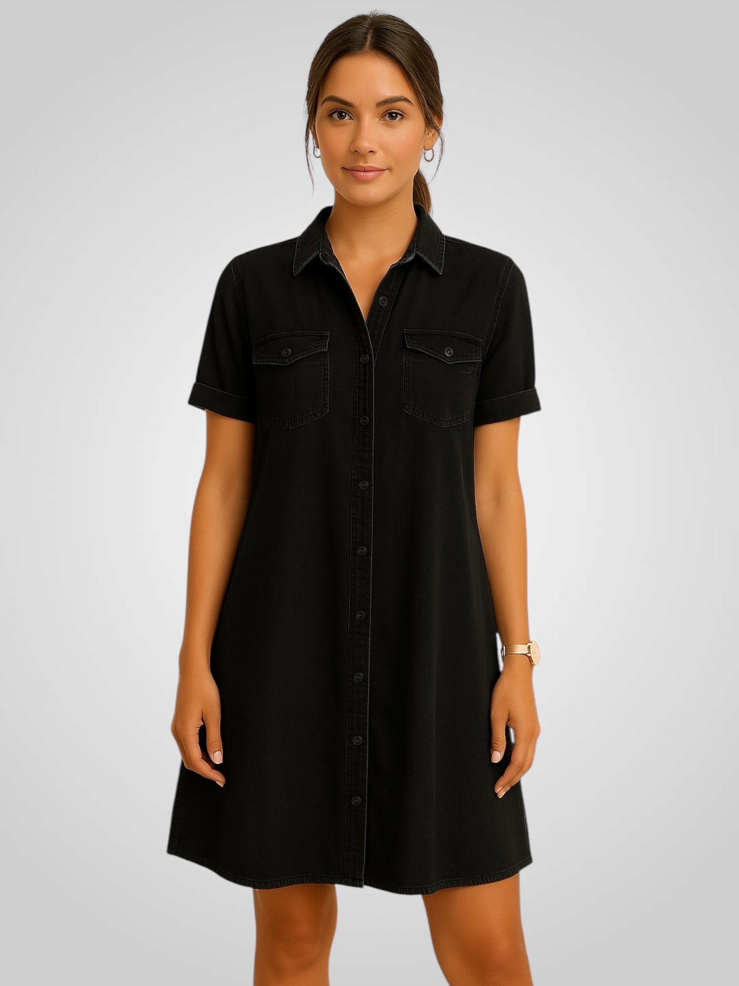 Claire | EasyFit Jeanskleid