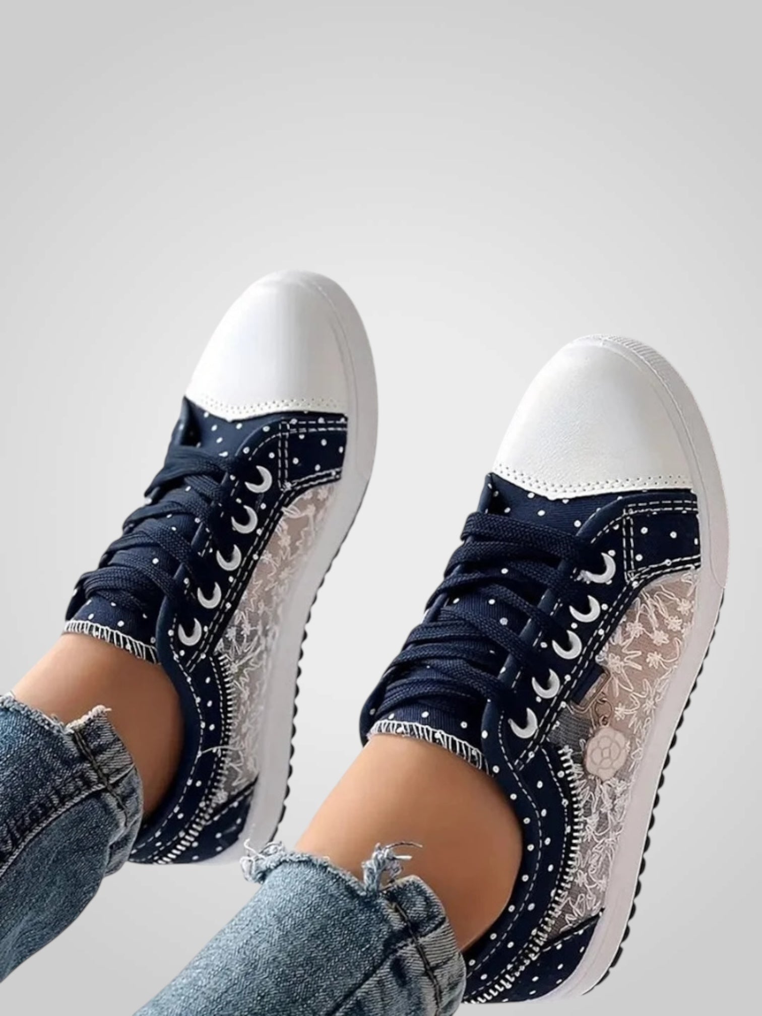 Karo – Bequeme orthopädische Schuhe für Damen mit breitem Zehenraum – Ansicht 10