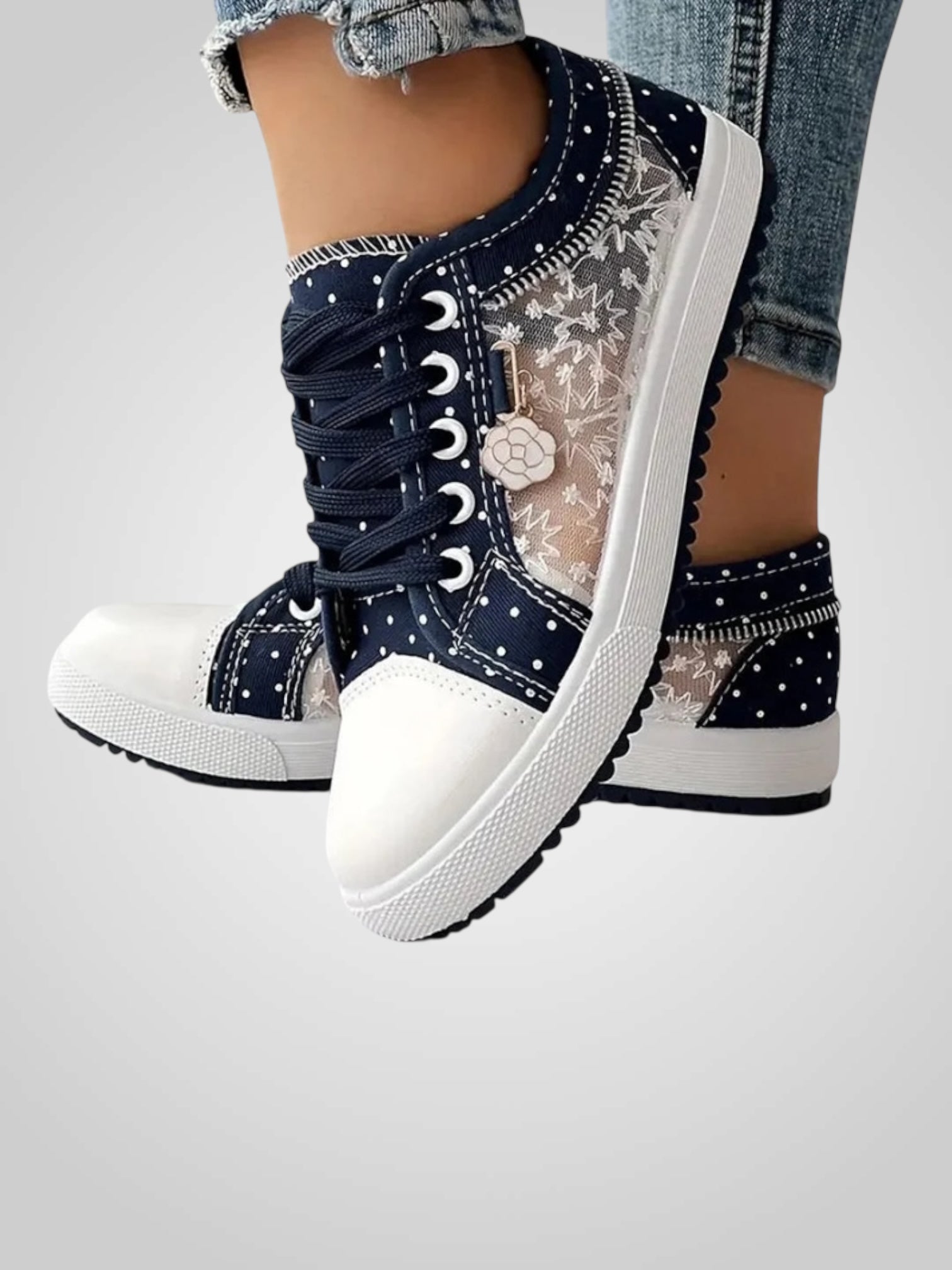 Karo – Bequeme orthopädische Schuhe für Damen mit breitem Zehenraum – Ansicht 8