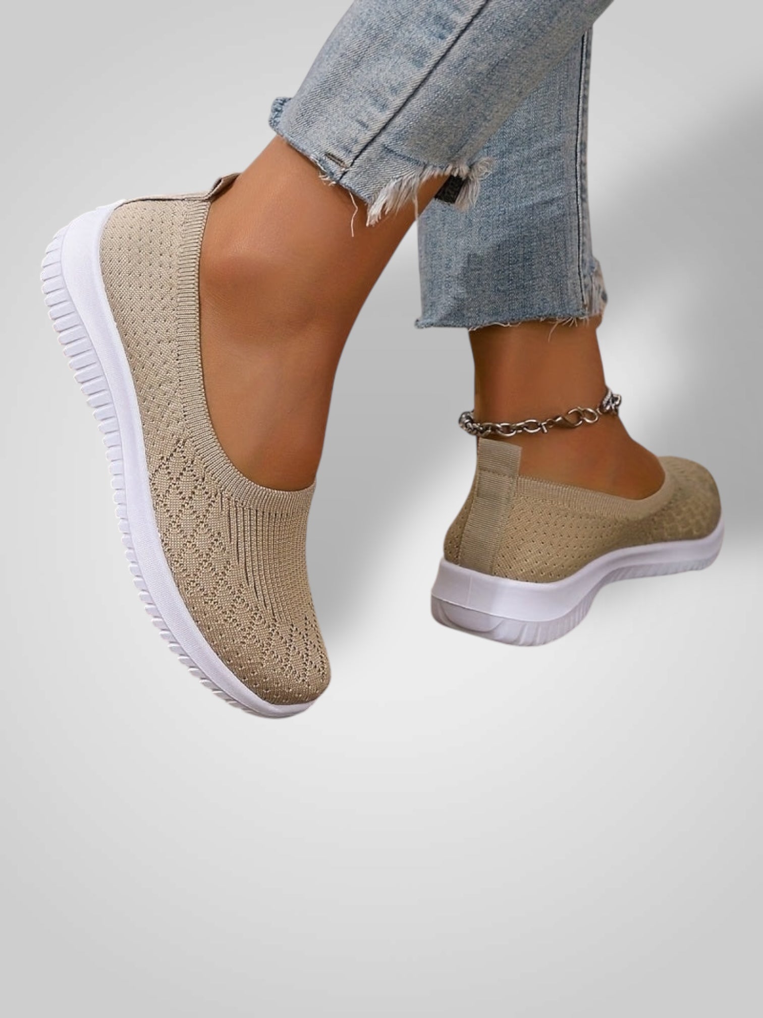 Sofina – Atmungsaktive Slipper für Damen – Ansicht 2