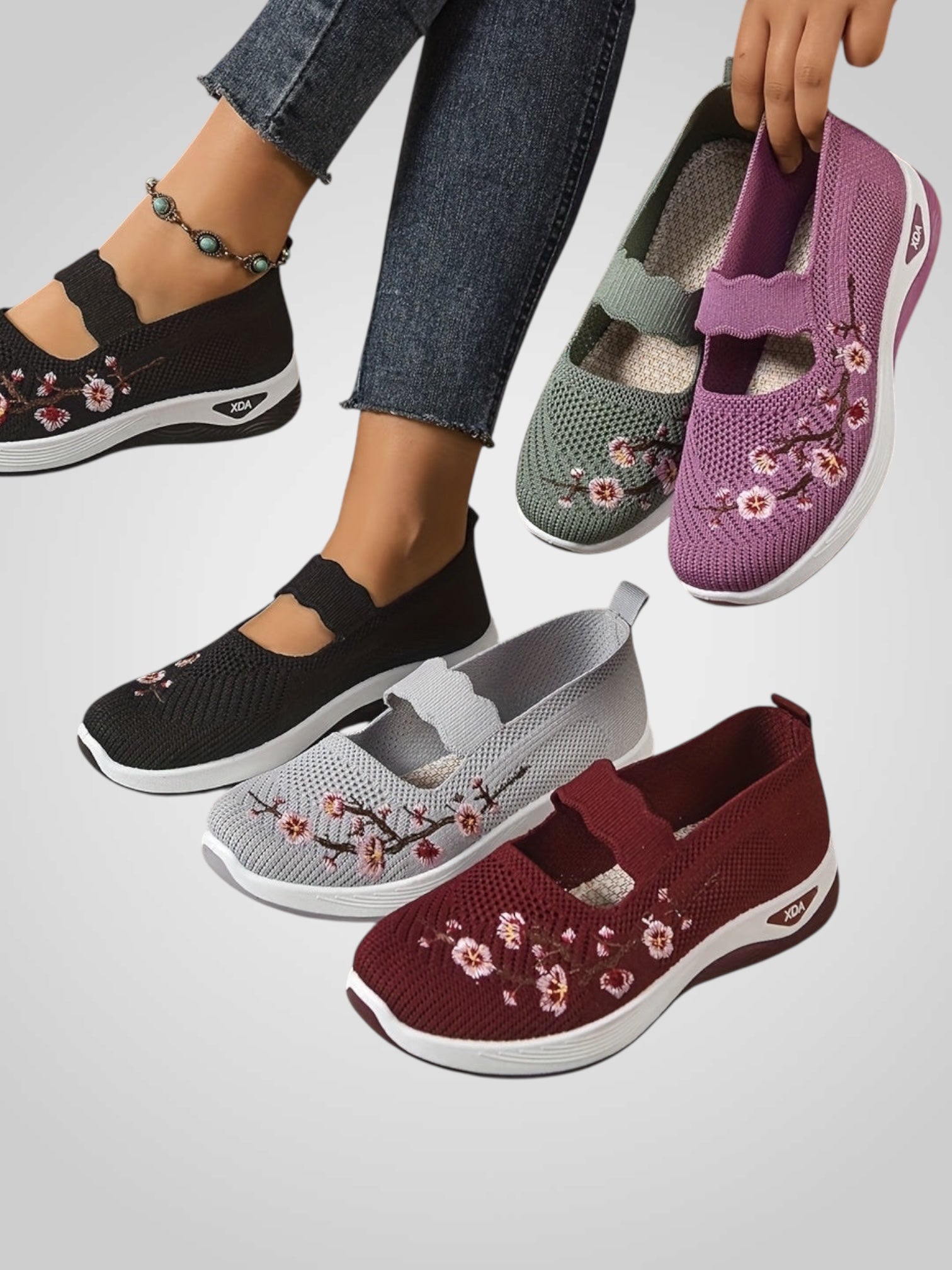 Soul – Orthopädische Komfortschuhe für Damen mit praktischem Verschluss – Ansicht 2