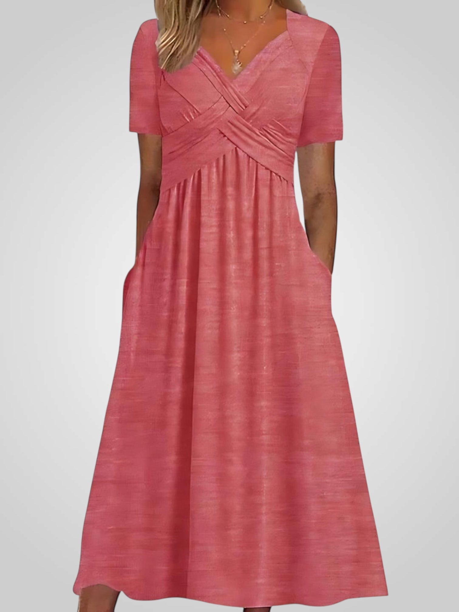 Carmen – Midikleid für Damen in A-Linie – Ansicht 2