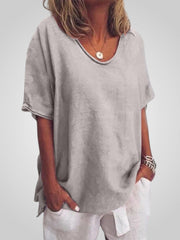 Maureen – Bequeme locker geschnittene Bluse für Damen – Ansicht 4