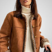 Imer Shearling-Jacke – Ansicht 2