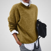 Lässiger Damen-Kaschmirpullover