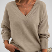 Annie schicker Damen-Kaschmirpullover mit V-Ausschnitt – Ansicht 18
