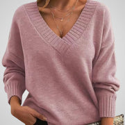 Annie schicker Damen-Kaschmirpullover mit V-Ausschnitt – Ansicht 13