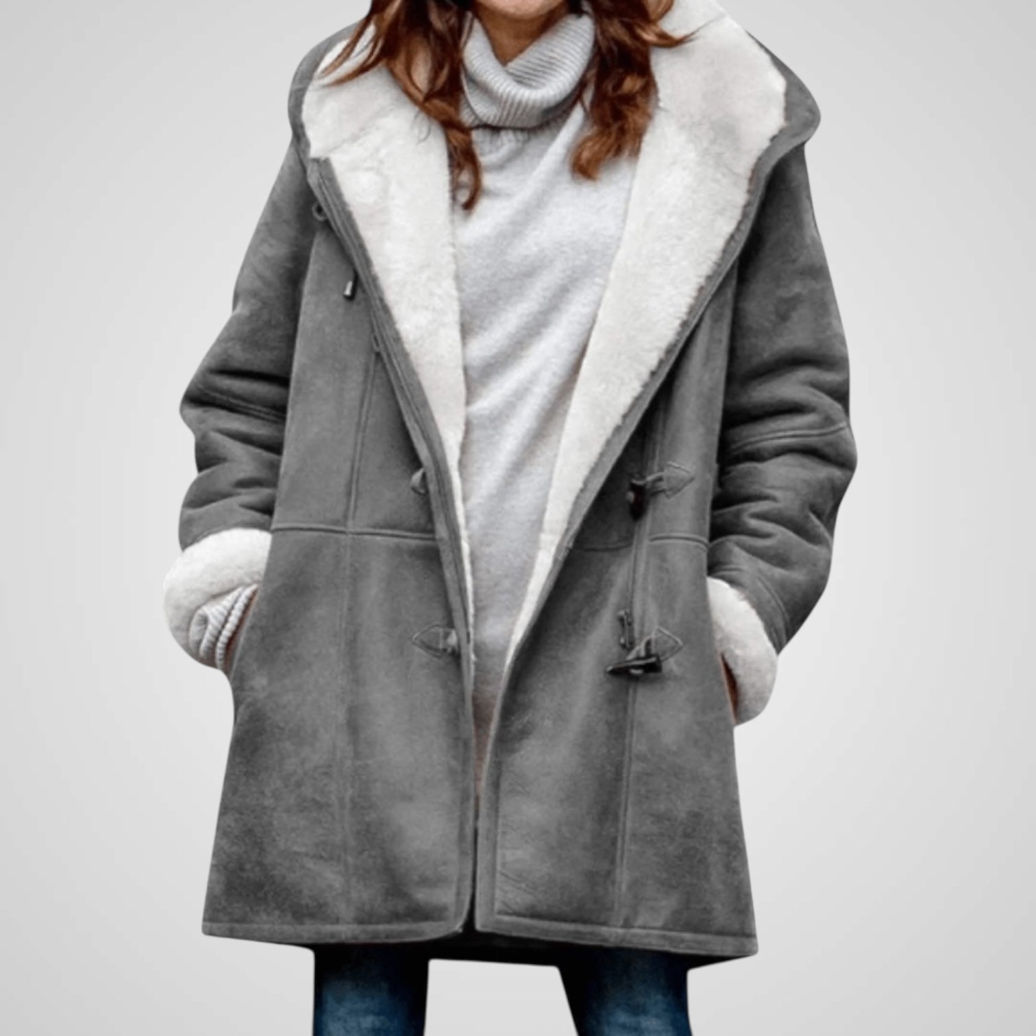 Beryl Damen-Wintermantel mit Fleecefutter