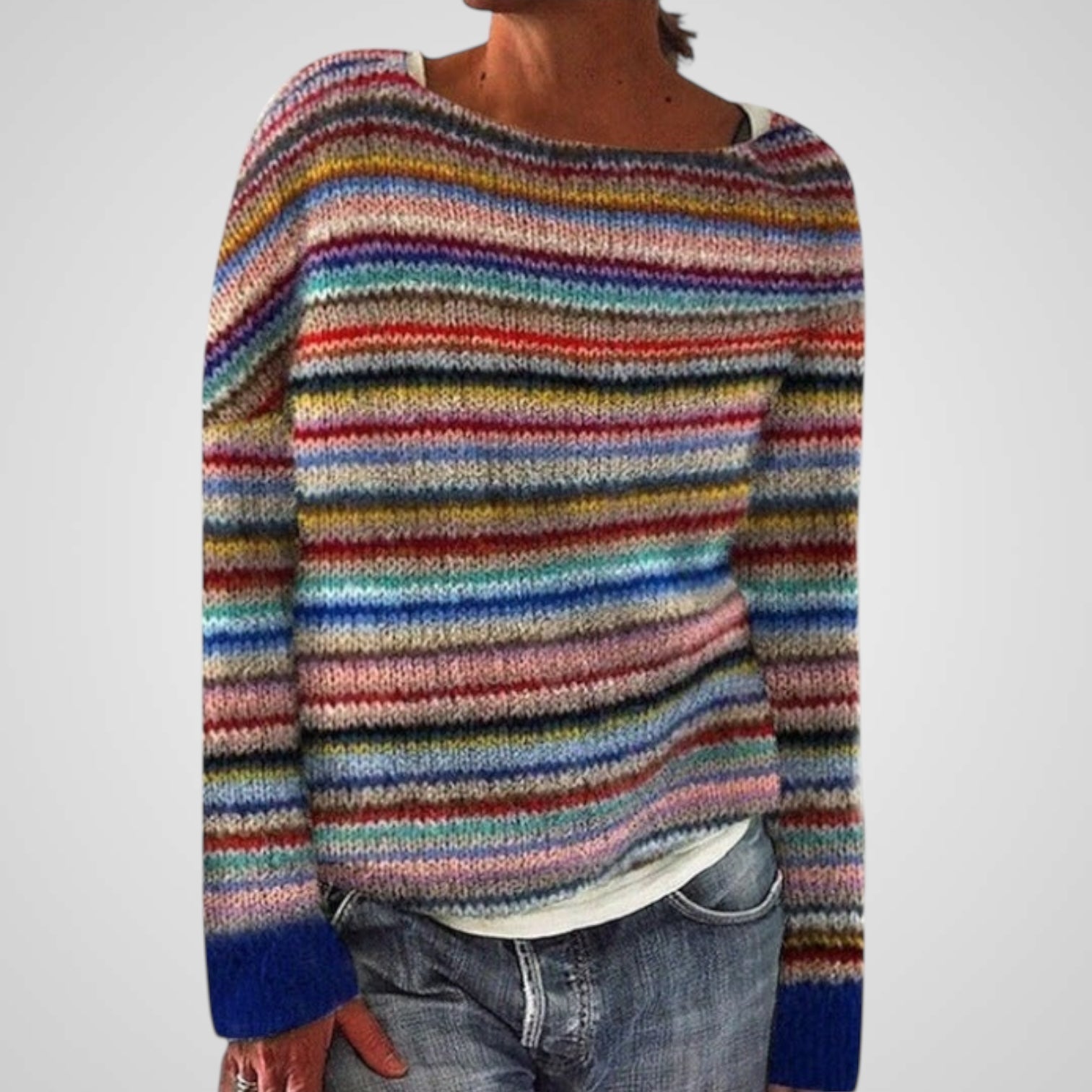 Yancy – Warmer Wollpullover für Damen – Ansicht 2