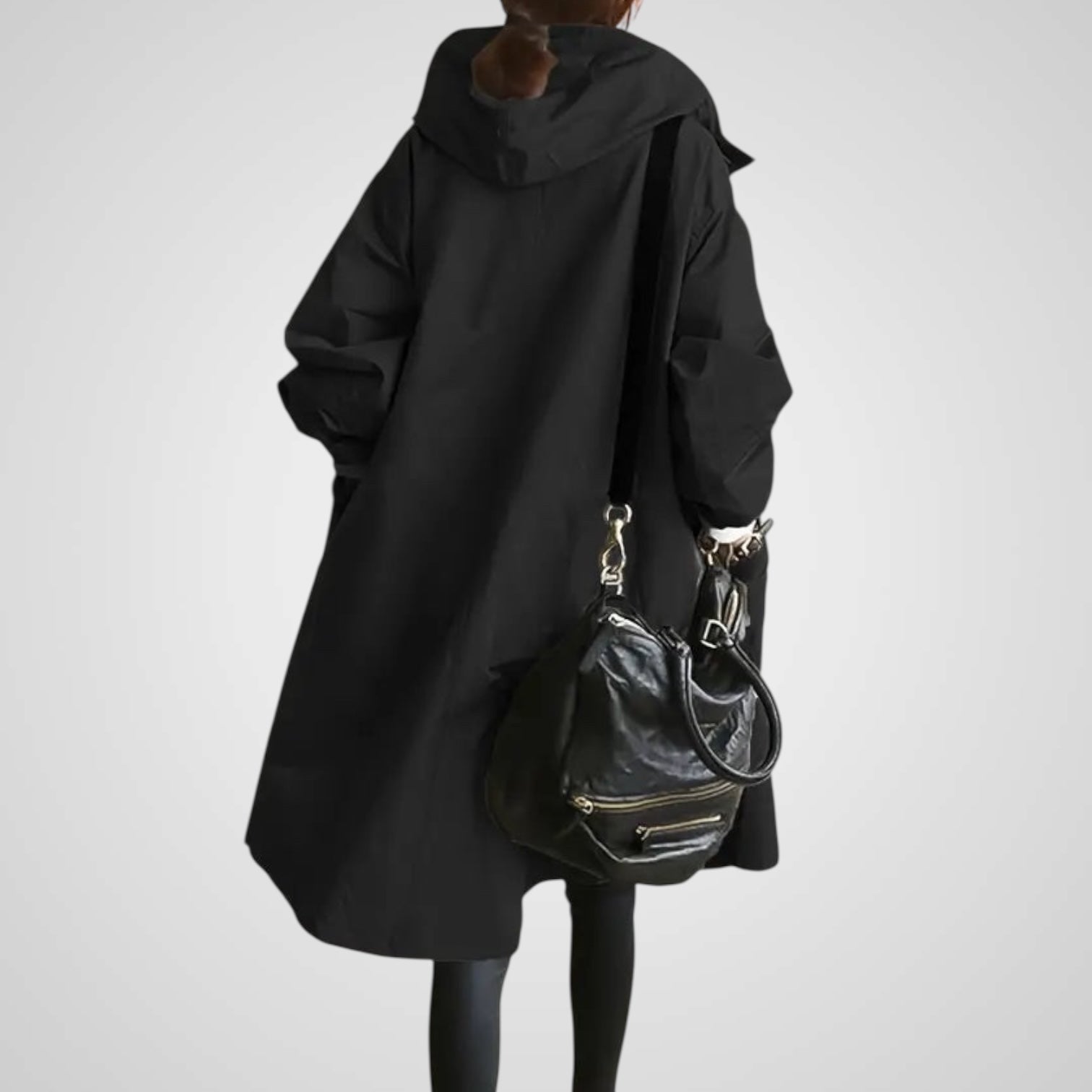 Vani – Wasserdichte Kapuzenjacke für Damen – Ansicht 4