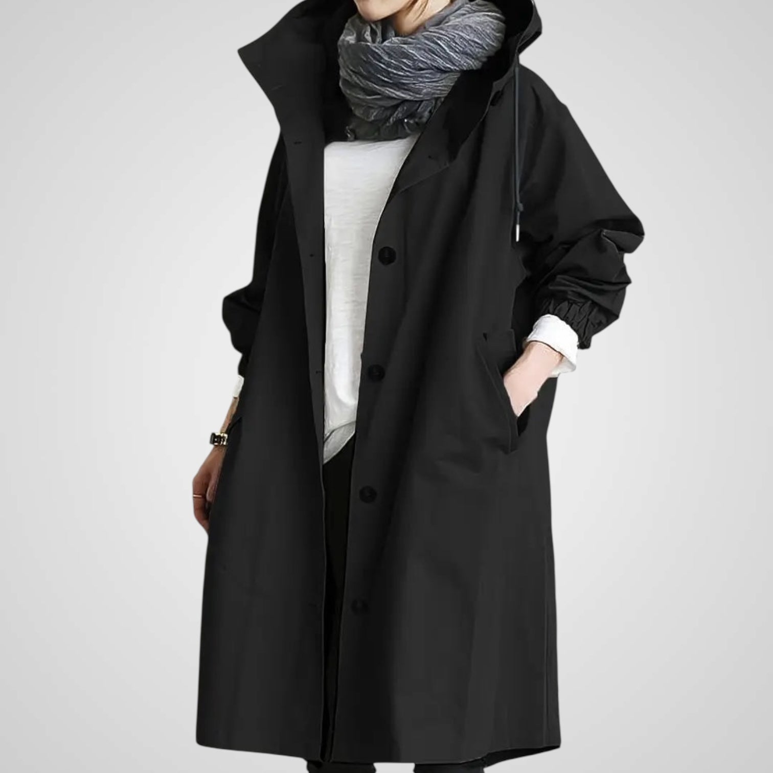 Vani – Wasserdichte Kapuzenjacke für Damen – Ansicht 5
