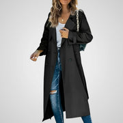 Polly – Zweireihiger Trenchcoat für Damen – Ansicht 3