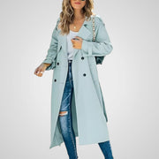 Polly – Zweireihiger Trenchcoat für Damen – Ansicht 4
