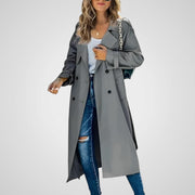 Polly – Zweireihiger Trenchcoat für Damen – Ansicht 5