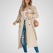 Polly – Zweireihiger Trenchcoat für Damen – Ansicht 2