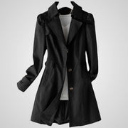 Traci – Knielanger Trenchcoat für Damen – Ansicht 6
