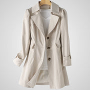 Traci – Knielanger Trenchcoat für Damen