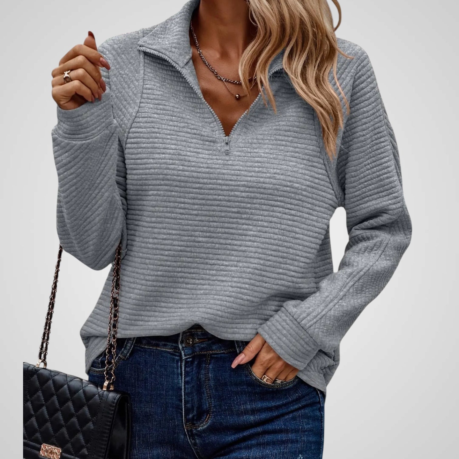 Nori – Eleganter Pullover für Damen – Ansicht 11