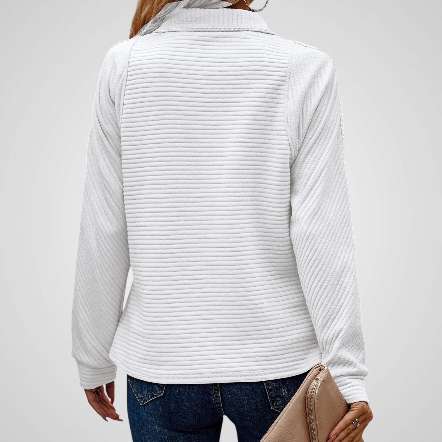 Nori – Eleganter Pullover für Damen – Ansicht 3