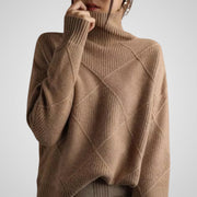 Ava – Lockerer Kaschmir-Rollkragenpullover für Damen – Ansicht 11