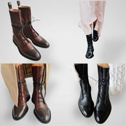 Vizzy – Vegane Lederstiefeletten für Damen – Ansicht 6