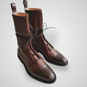 Vizzy – Vegane Lederstiefeletten für Damen – Ansicht 4
