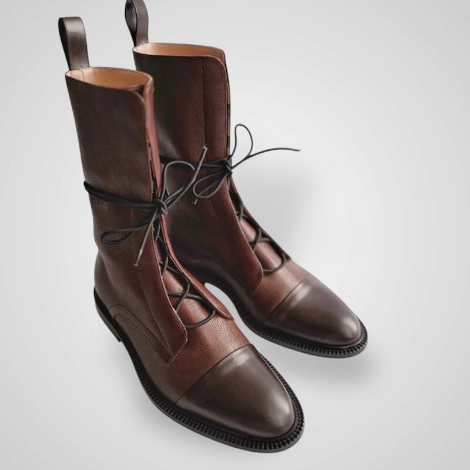 Vizzy – Vegane Lederstiefeletten für Damen – Ansicht 4